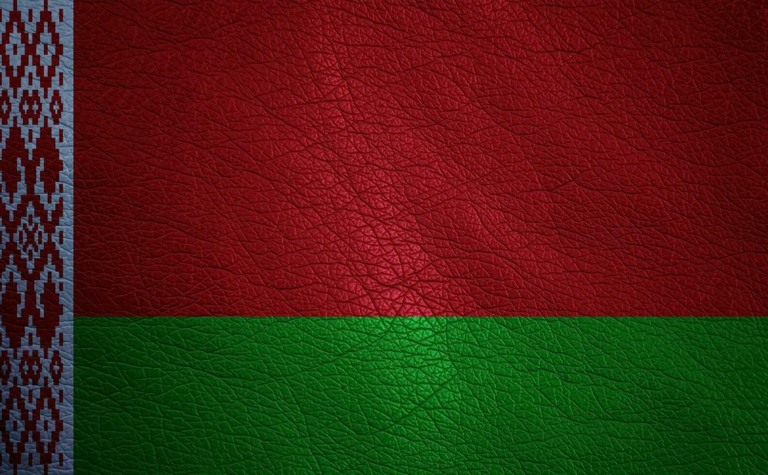 Leather textured flag photo