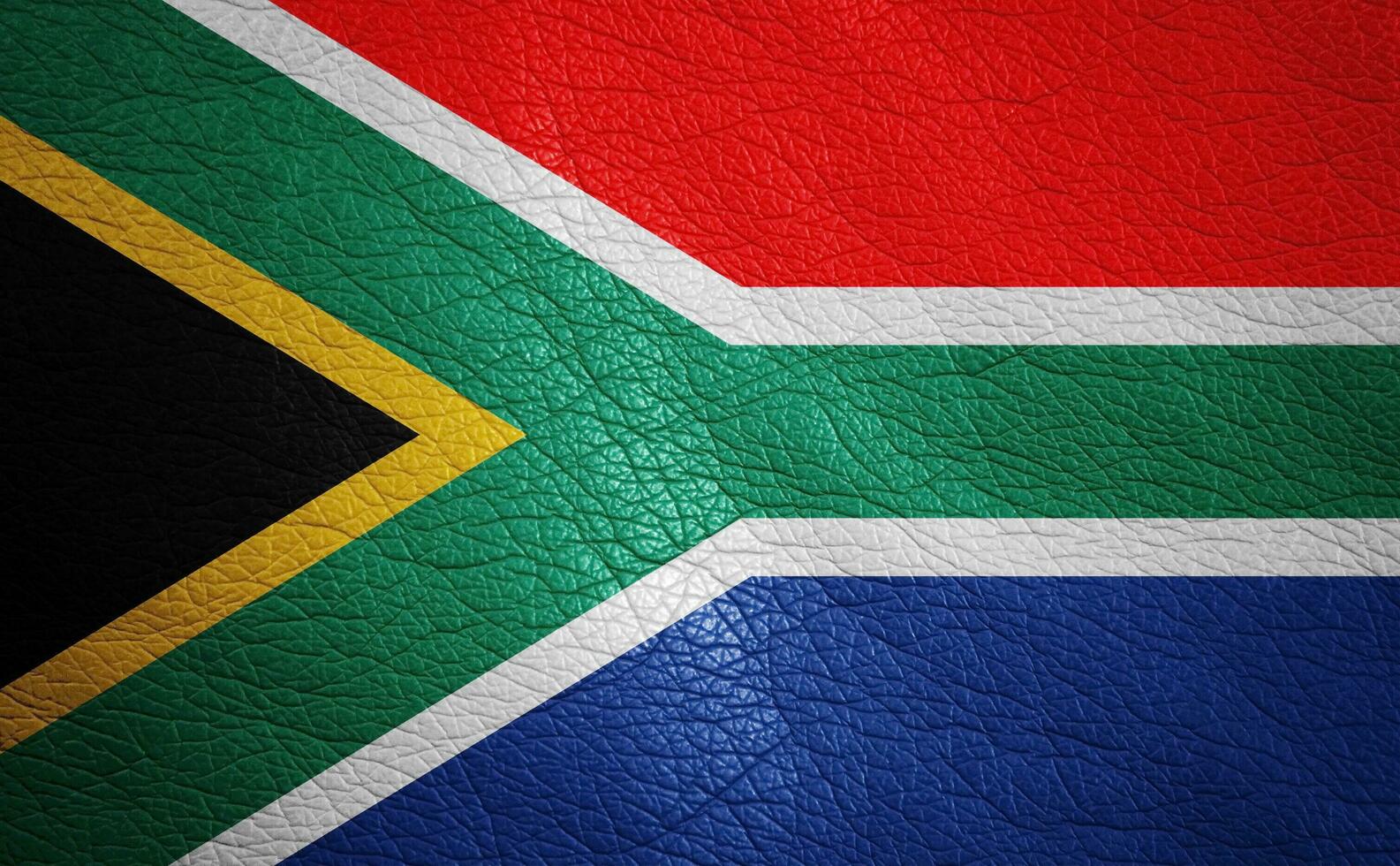 Leather textured flag photo