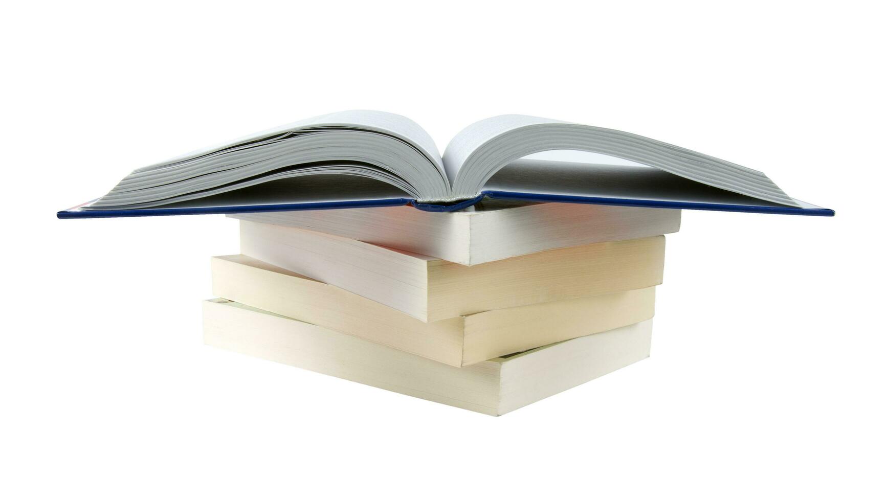the books closeup photo
