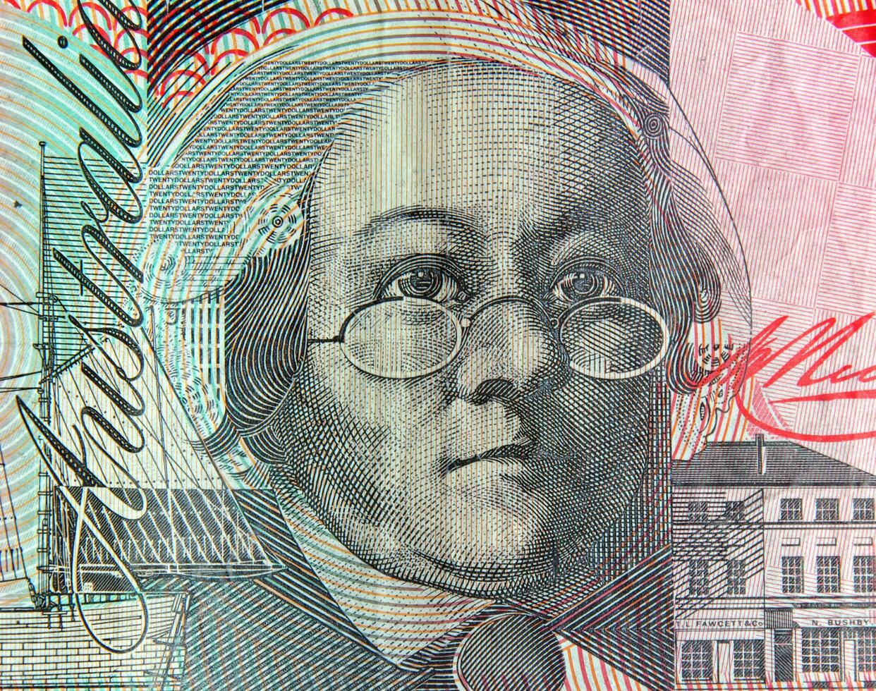 australian money portrait photo