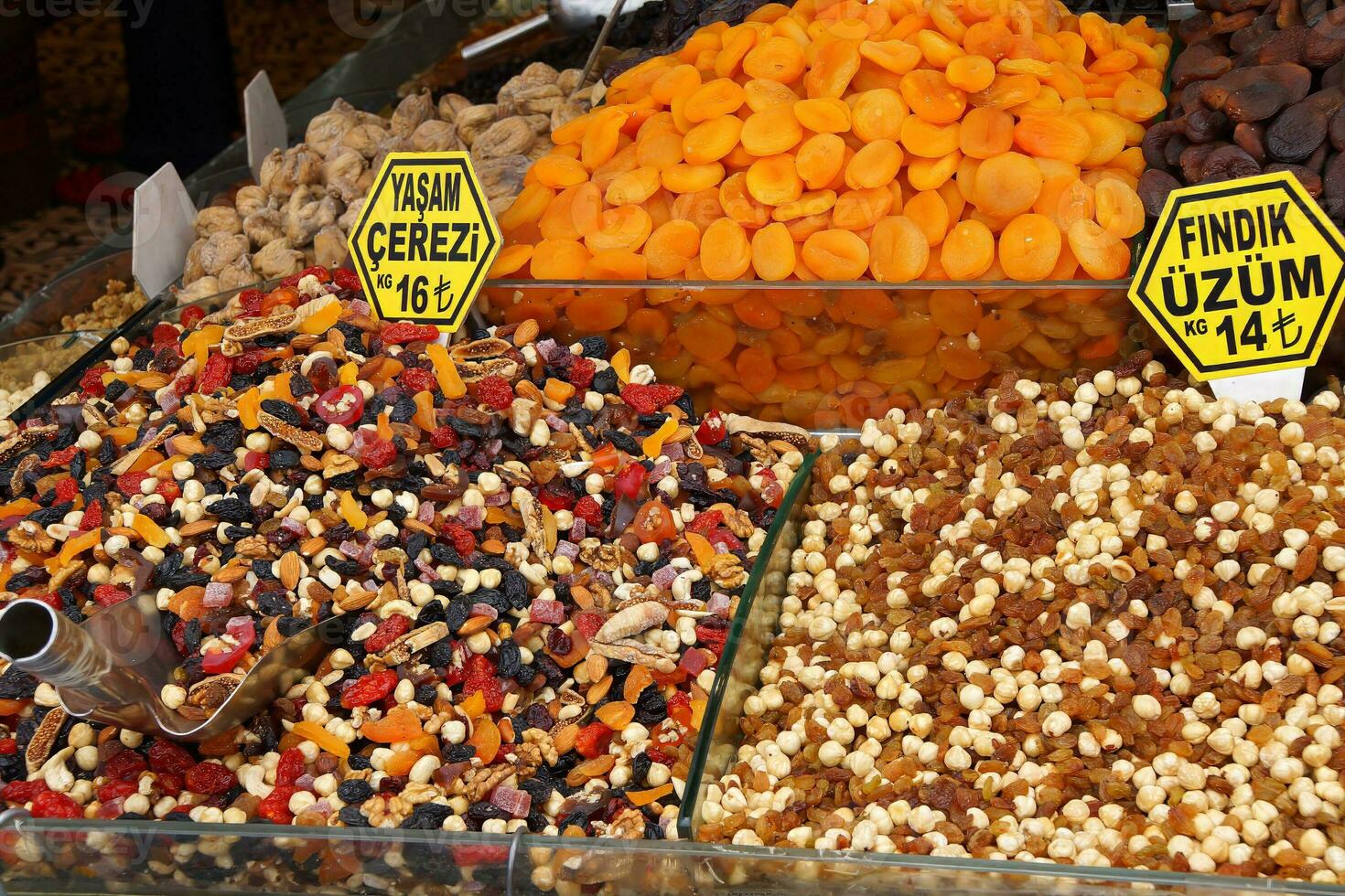 Nuts and other snacks photo
