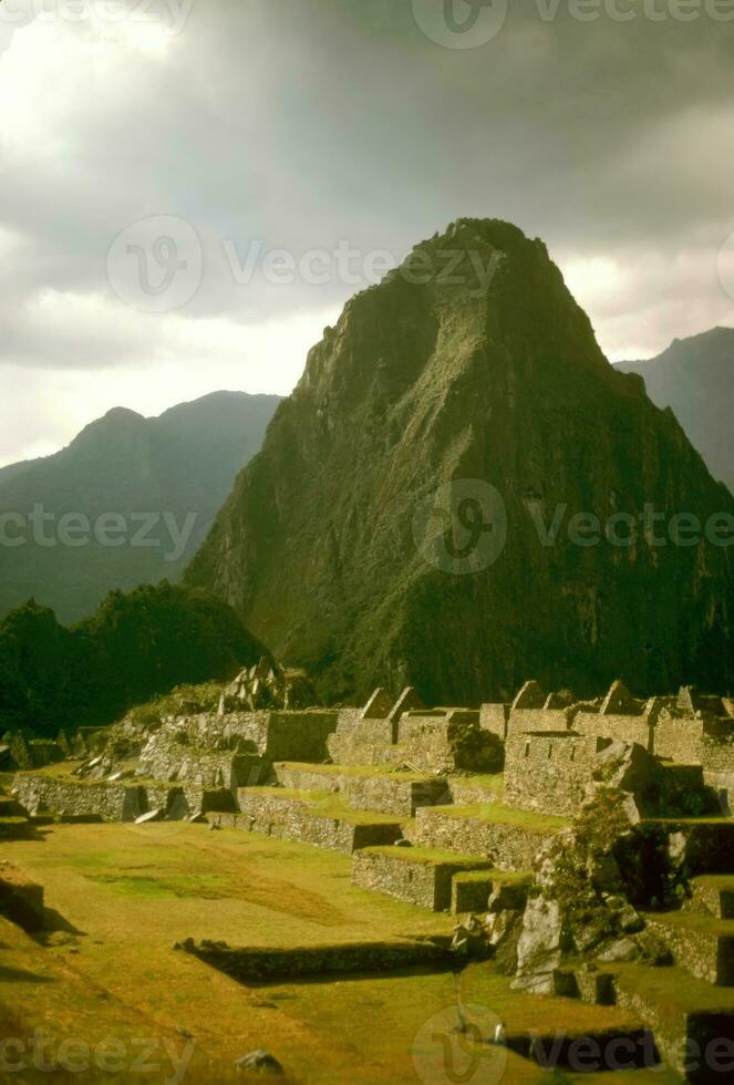 Overview of Machu Picchu photo