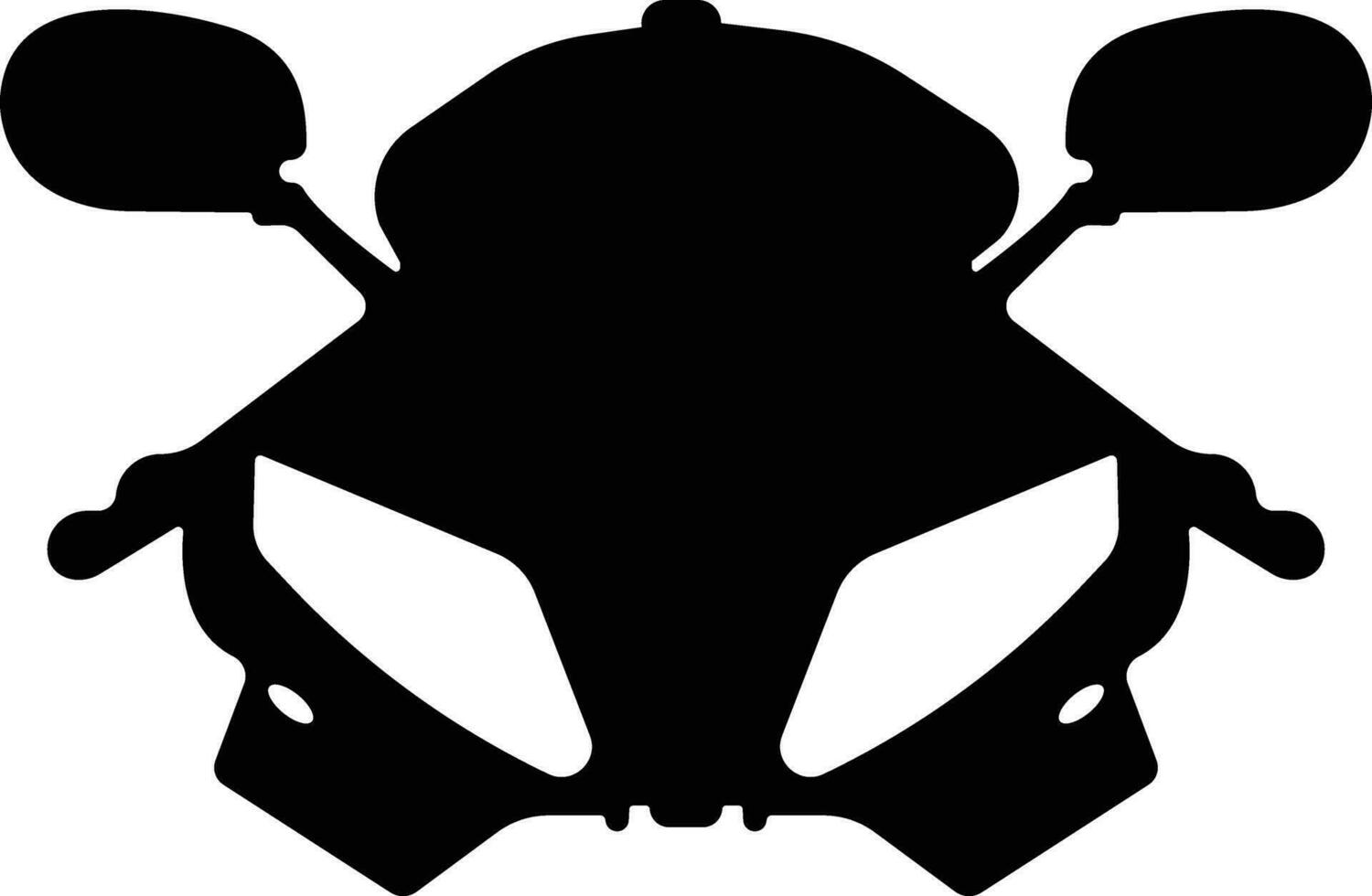 motorcycle and motorbike icon in flat isolated on Side view of all kind of motorcycle from moped, scooter, roadster, sports, cruiser, and chopper. vector for apps, web