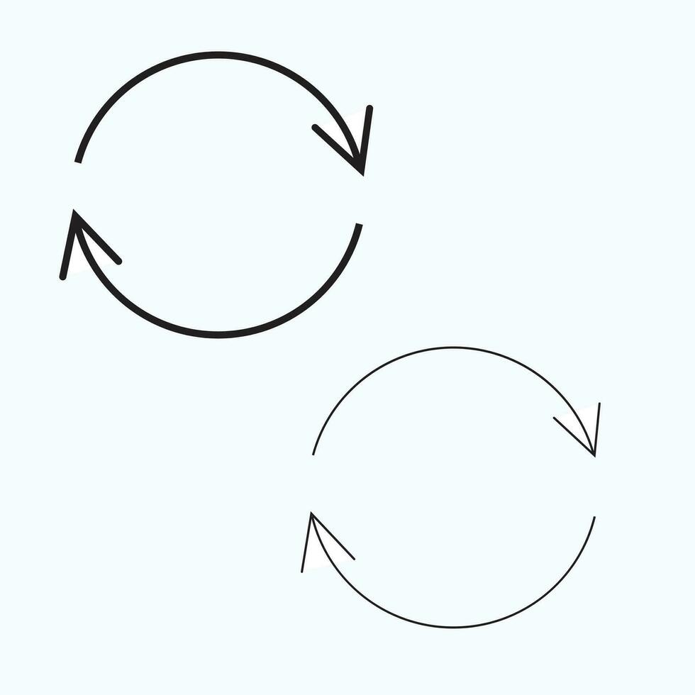 Windows update symbol, icon vector eps