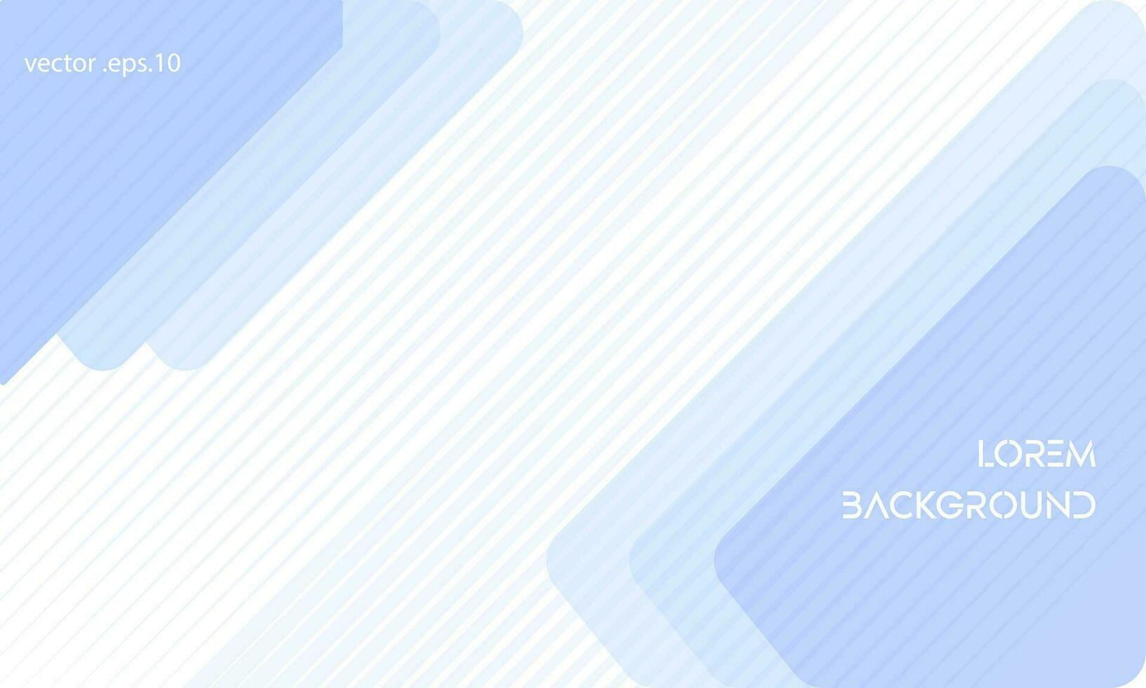 Abstract background with blue and white stripes. Vector illustration for your design.