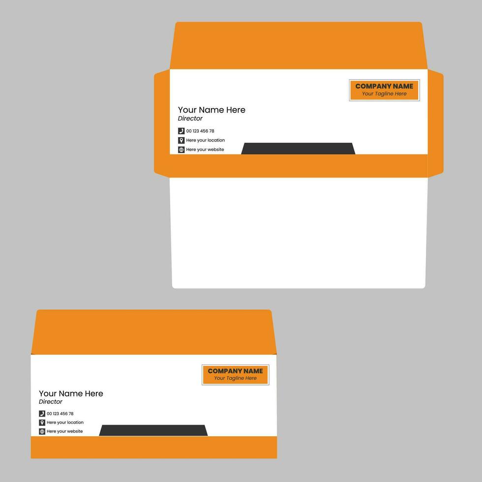 Corporate Envelope Design 36344857 Vector Art at Vecteezy