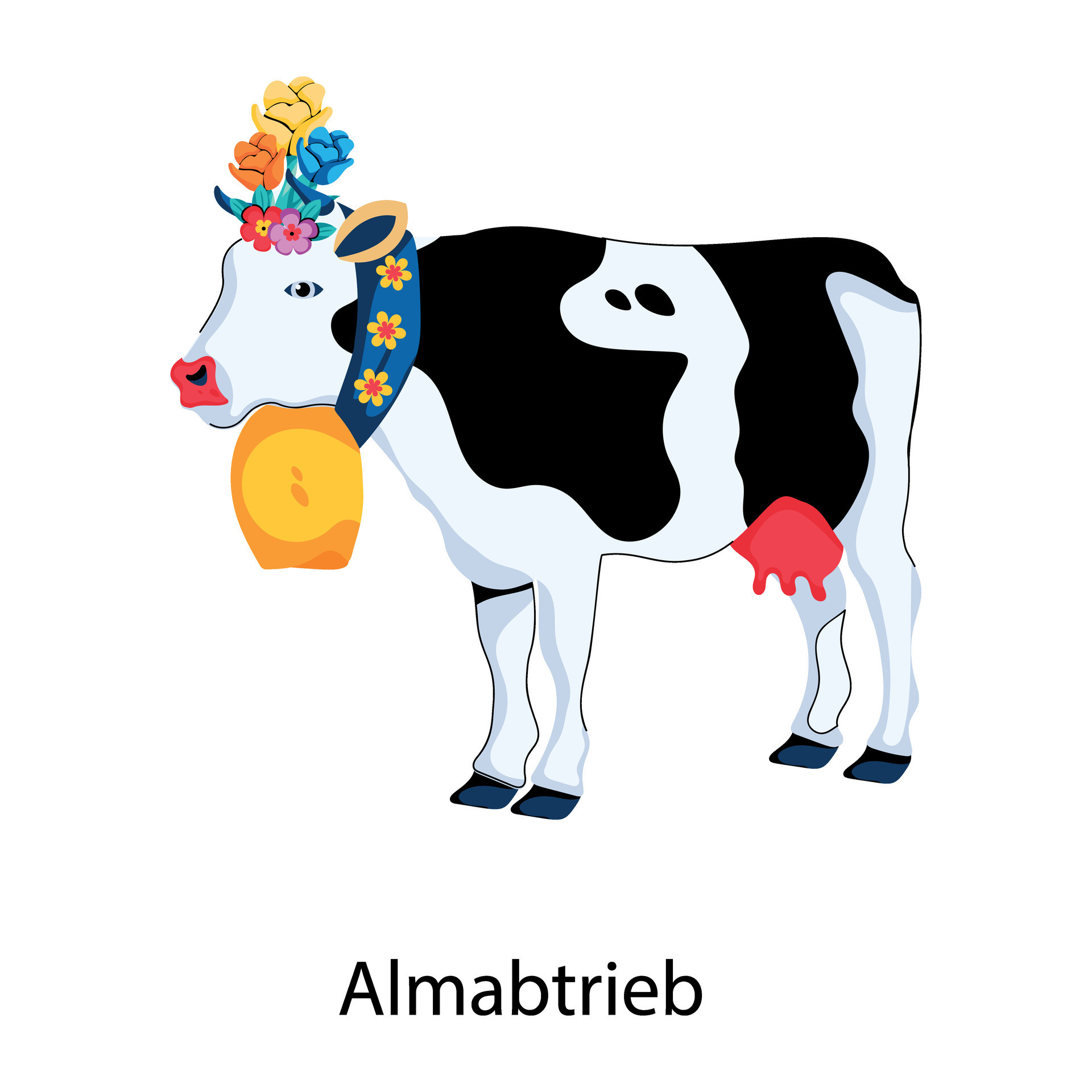 Trendy Almabtrieb Concepts 36344998 Vector Art at Vecteezy