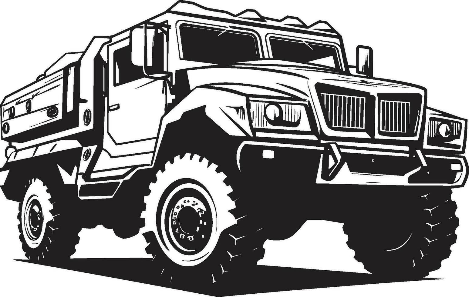 Pathfinder Recon Black 4x4 Emblem Tactical Rover Vector Black Logo Emblem