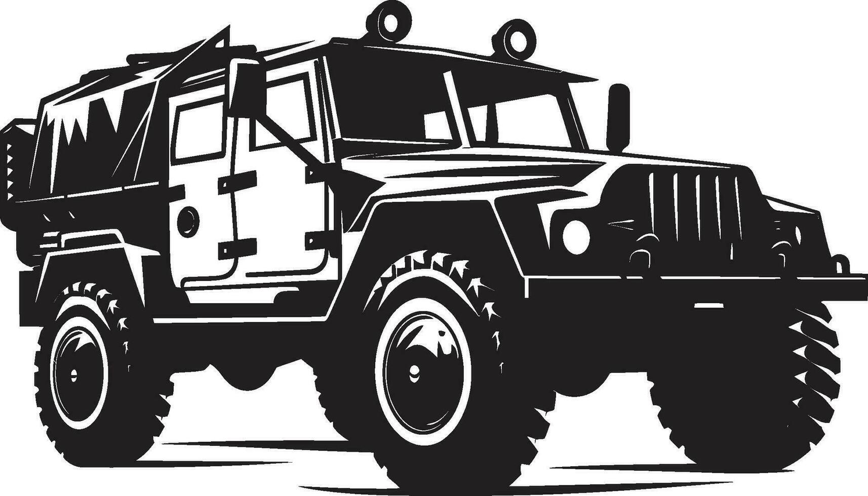 Militant Pathfinder Vector Army Symbol Battle Ready Expedition 4x4 Black Logo