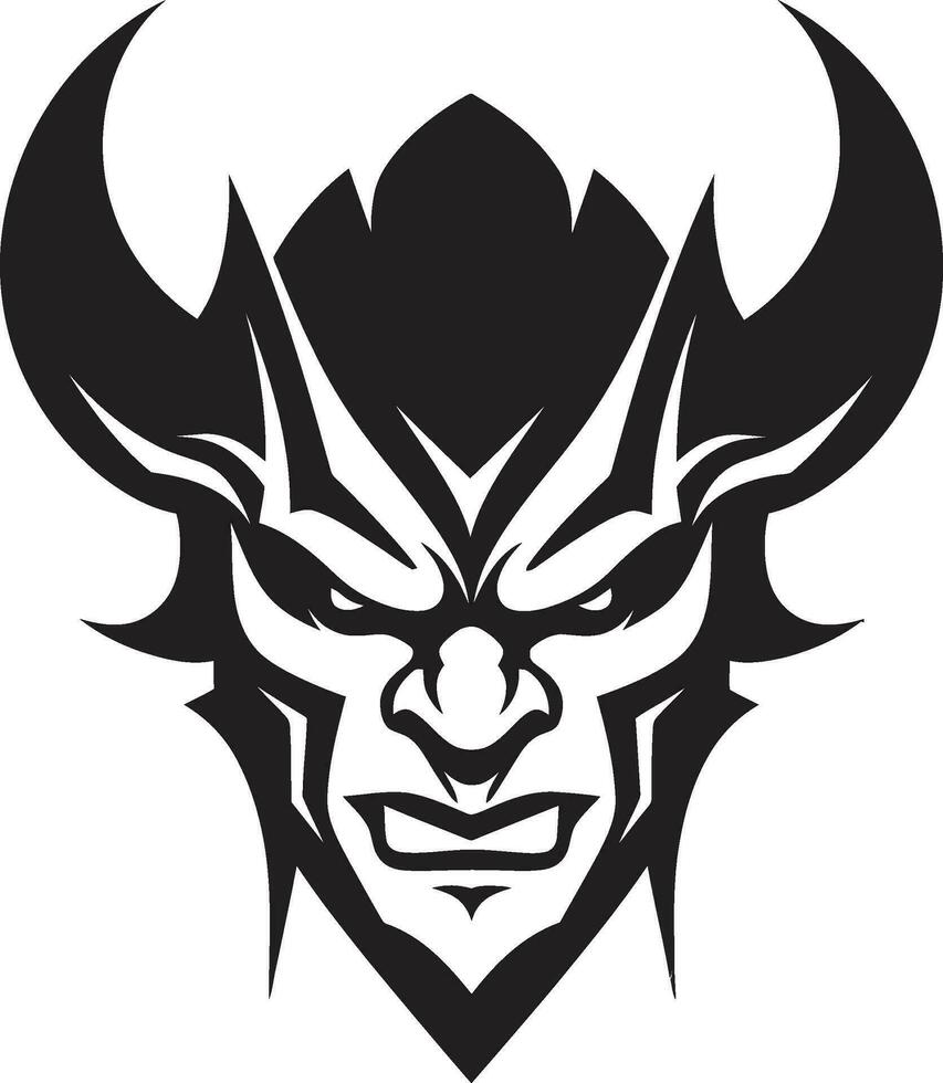 Stygian Snarl A Devil s Rage Unleashed in Black Lines Lucifer s Legacy A Devil s Mark in Eternal Black vector