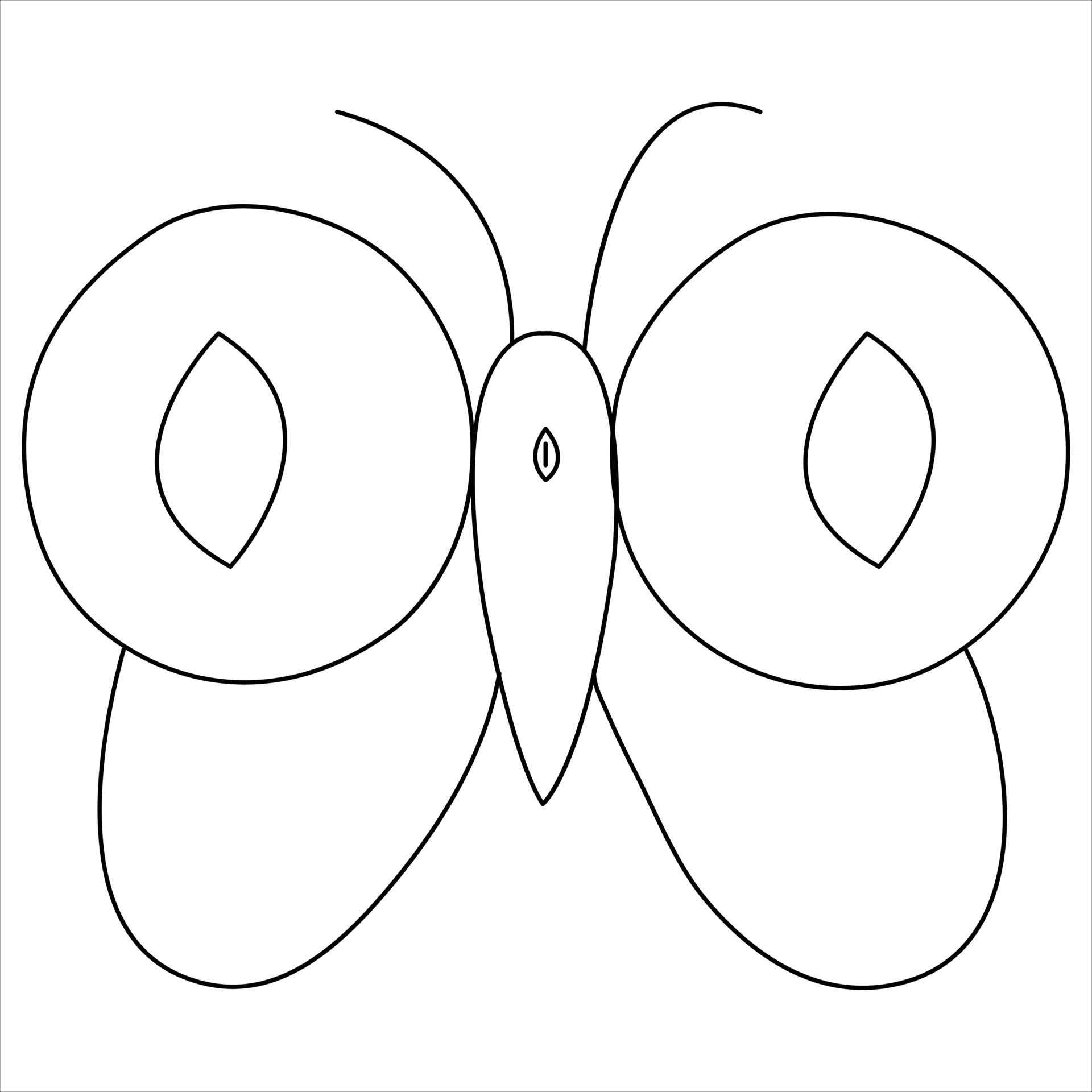 Simple butterfly continuous single line art drawing and butterfly line ...