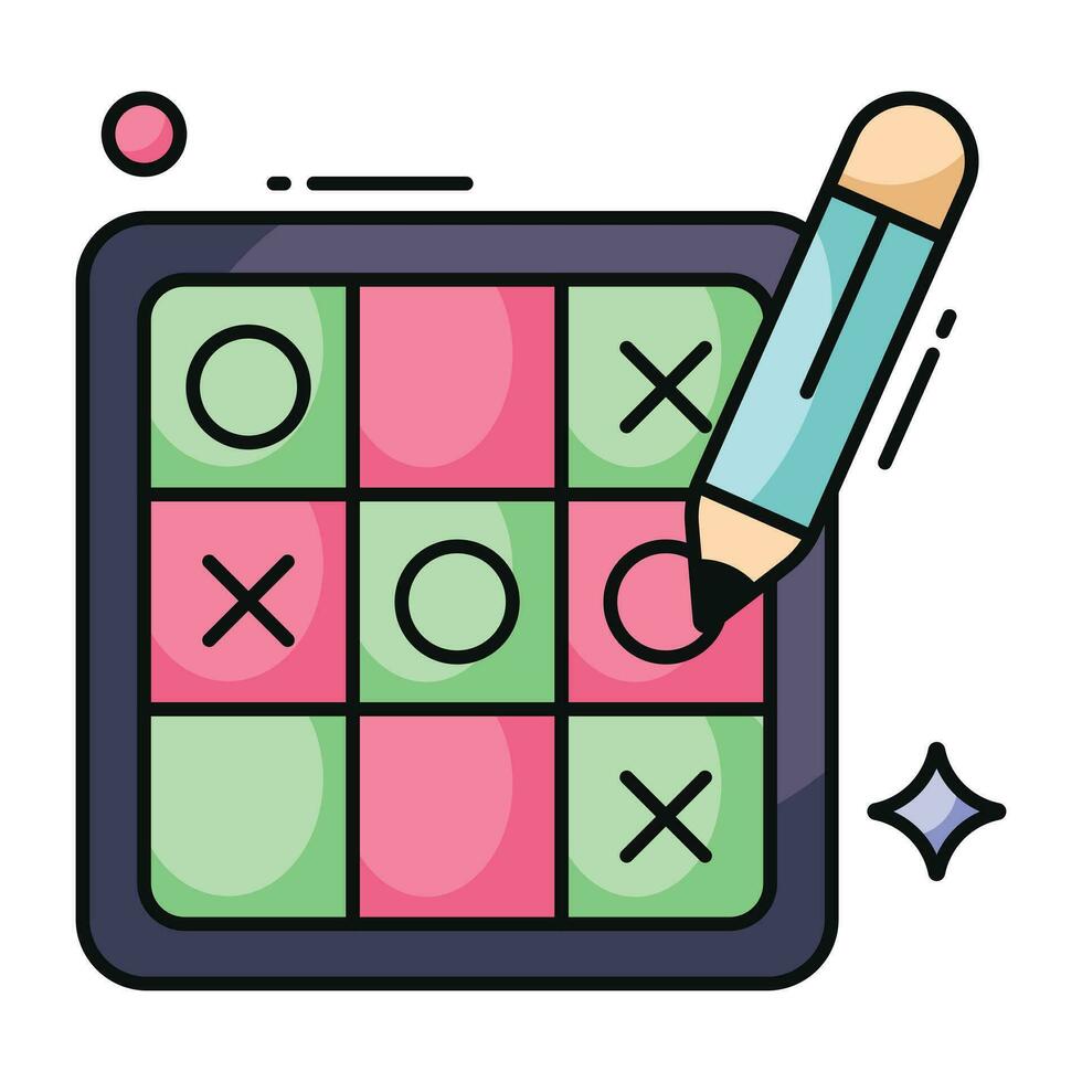 Premium download icon of tic tac toe vector