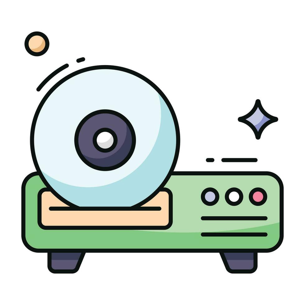 Perfect design icon of CD rom vector