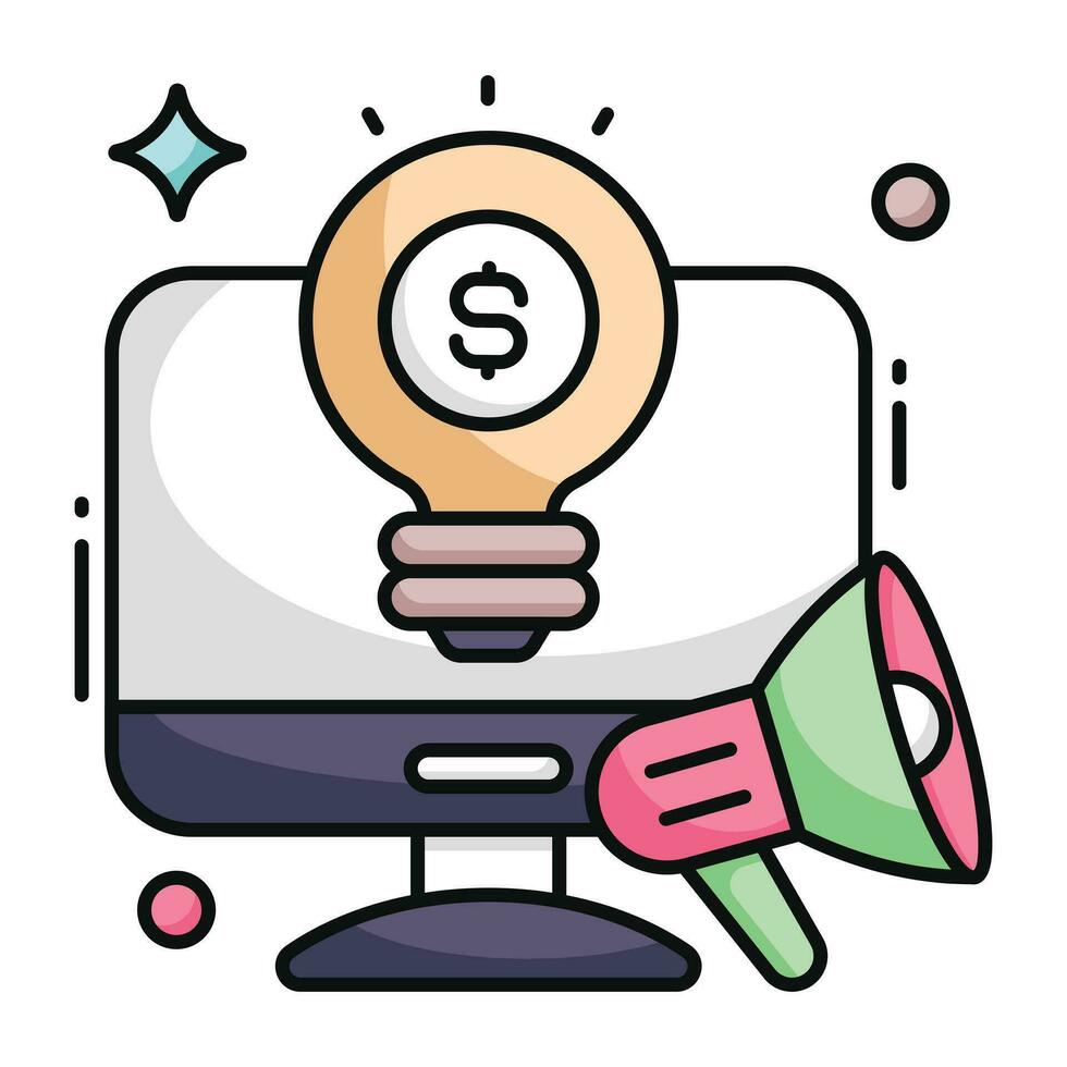 Perfect design icon of financial idea vector