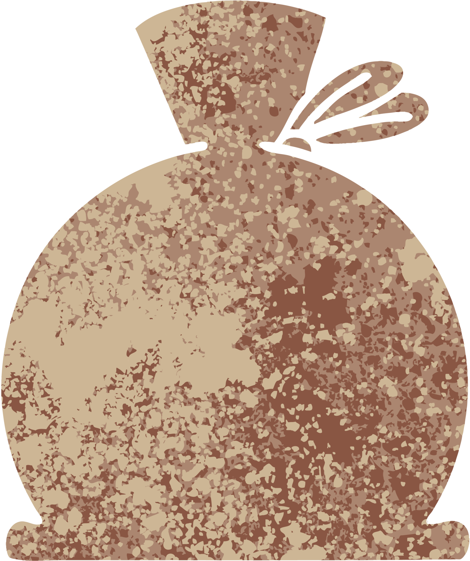 retro illustration style cartoon bag 36350685 PNG