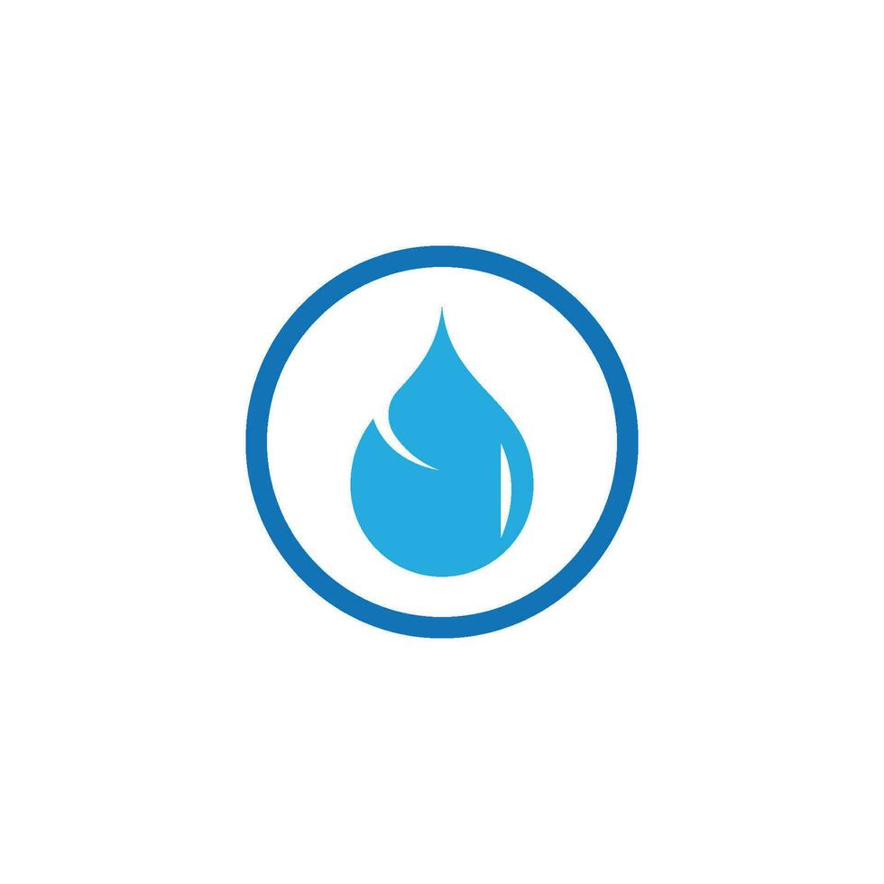 plantilla de logotipo de gota de agua vector