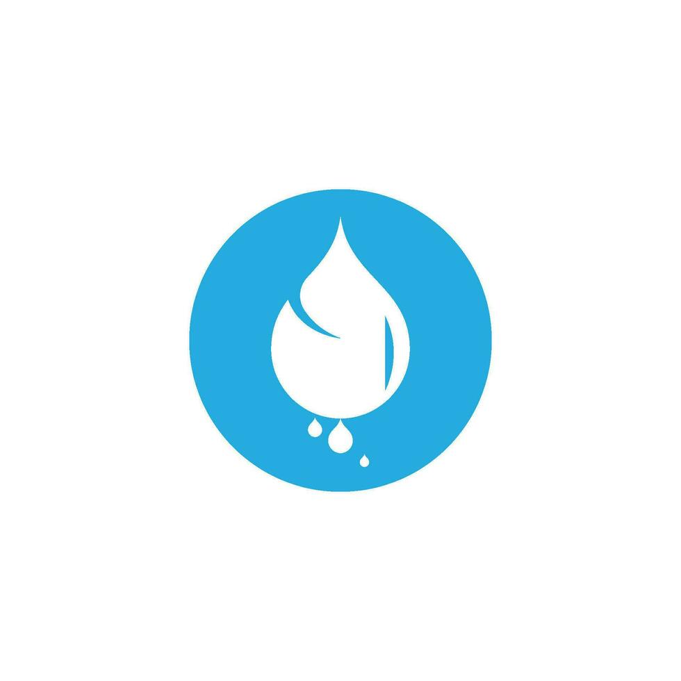 water drop Logo Template vector