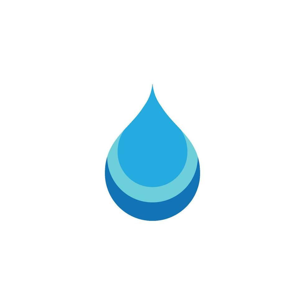 plantilla de logotipo de gota de agua vector