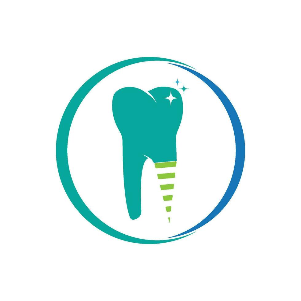 Dental logo Template vector illustration