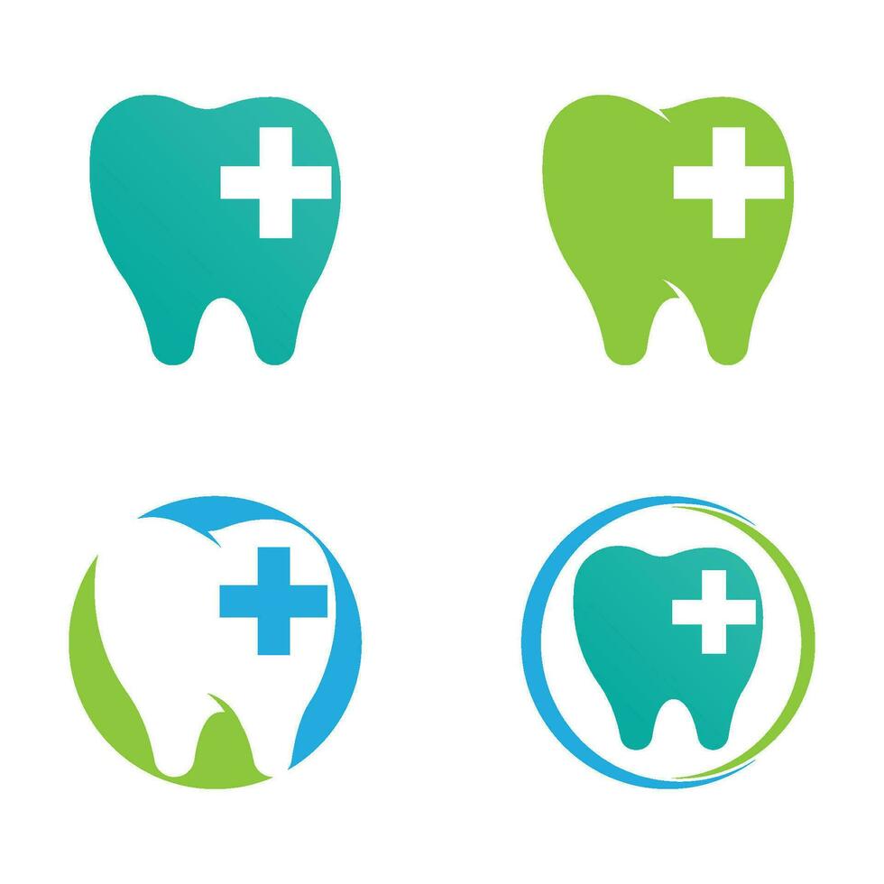 Dental logo Template vector illustration