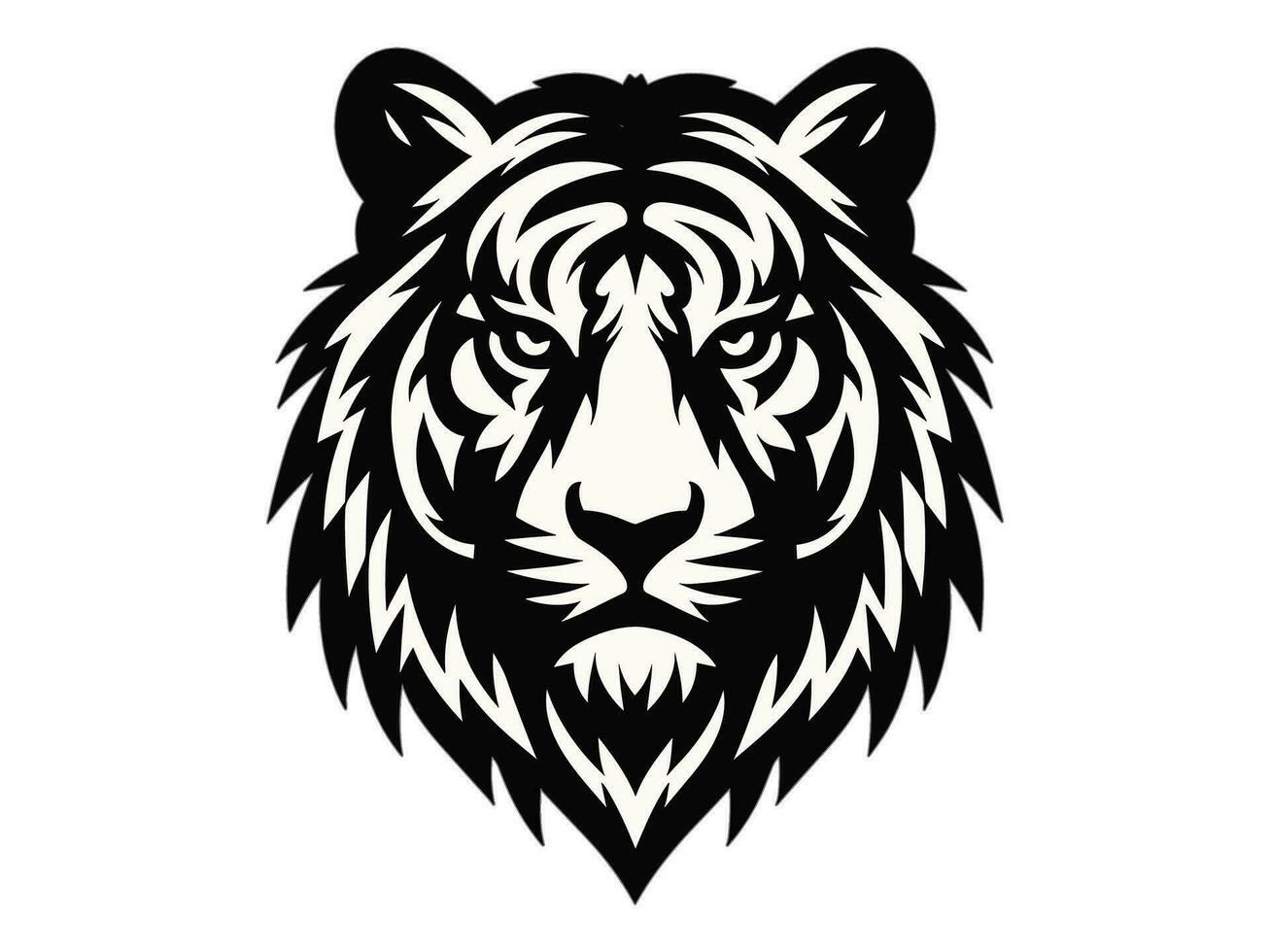 Hand drawn Tiger vector illustration