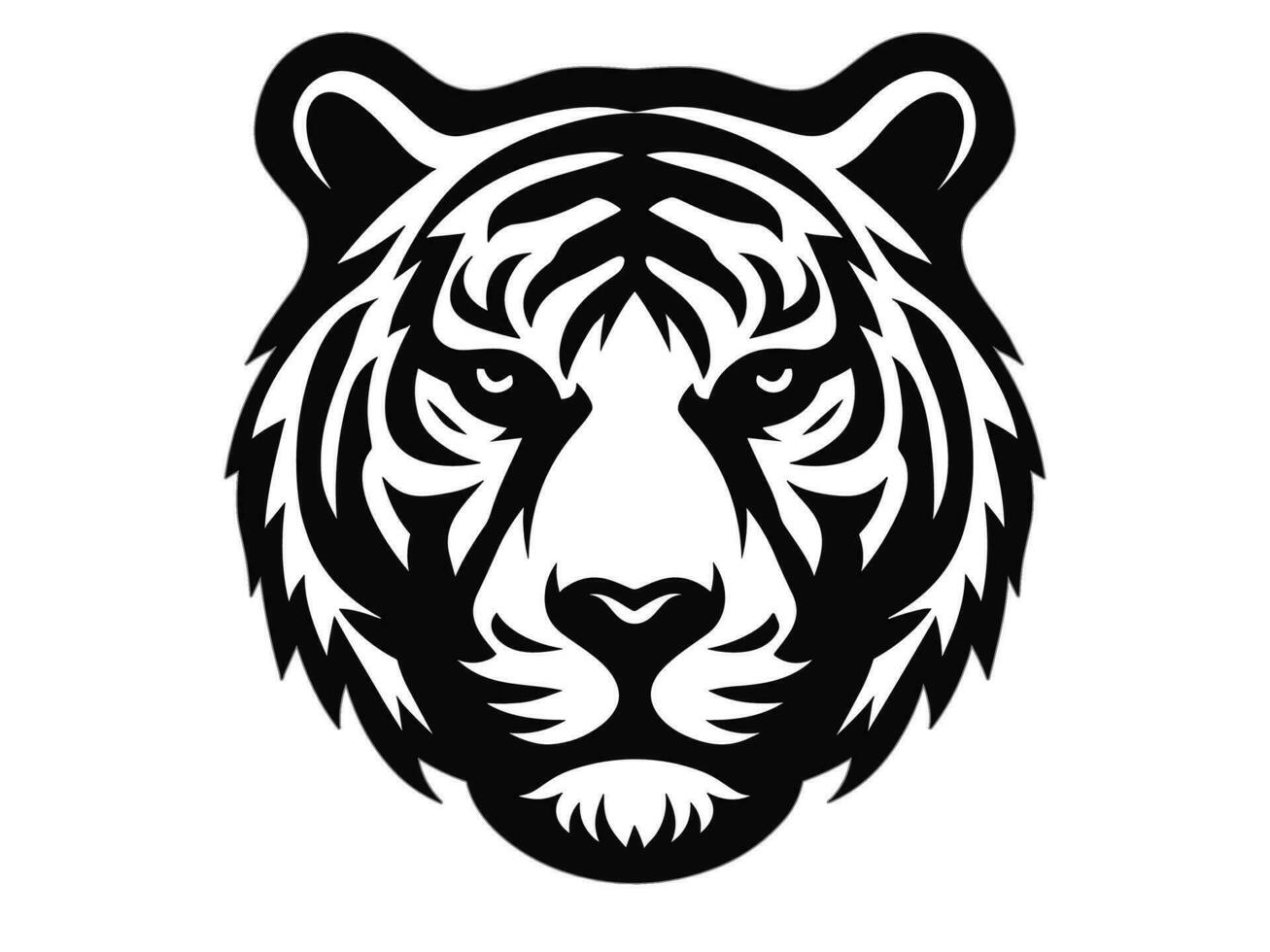 Hand drawn Tiger vector illustration