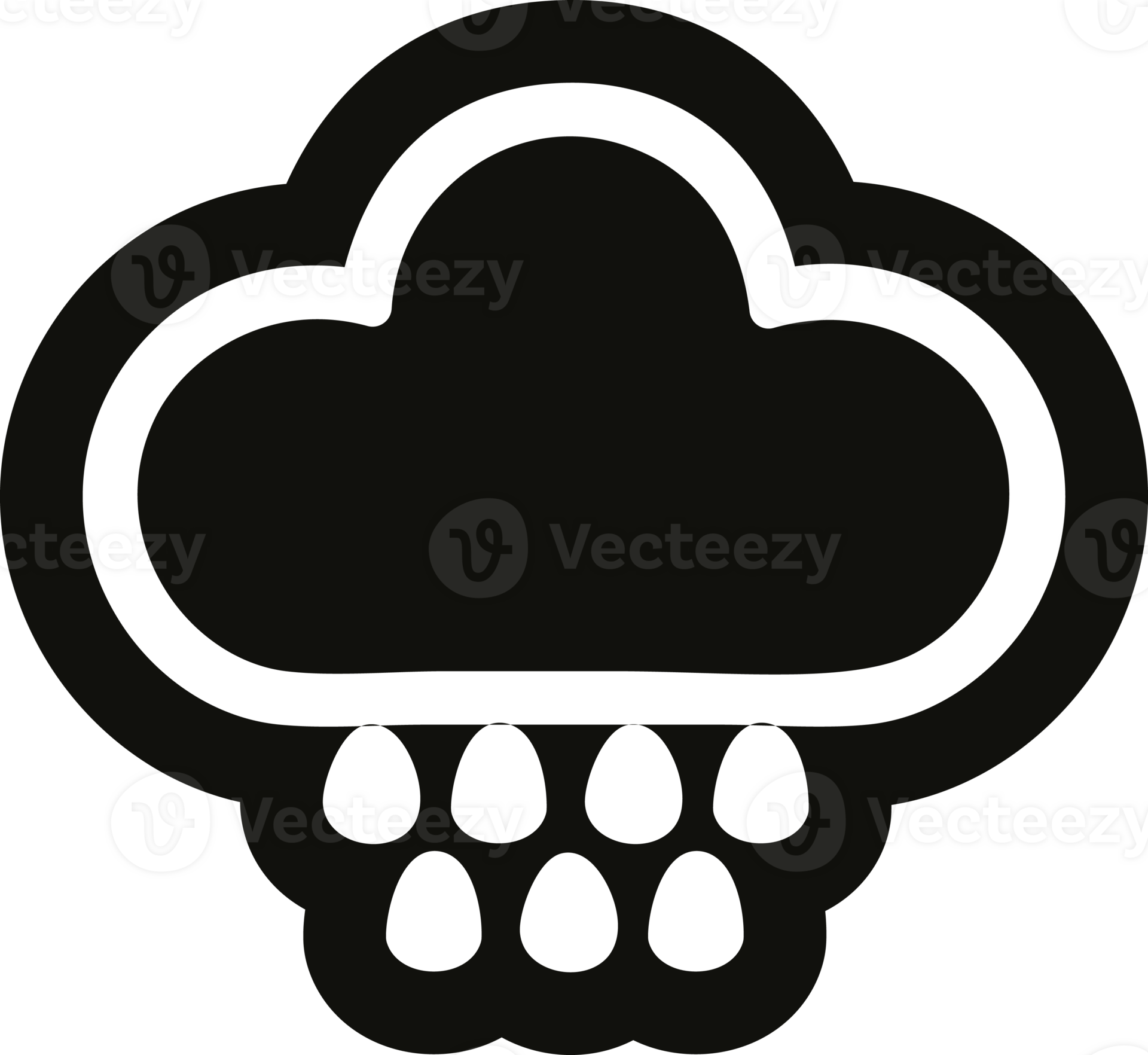 rain cloud icon 36351452 PNG