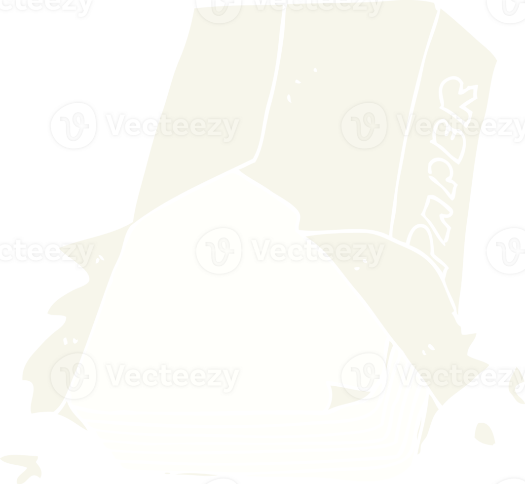 flat color illustration of a cartoon office paper png