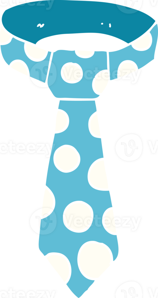 cartoon doodle patterned tie png