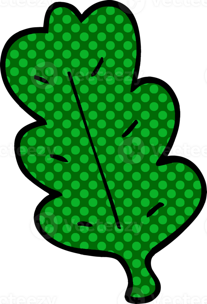 cartoon doodle leaf png