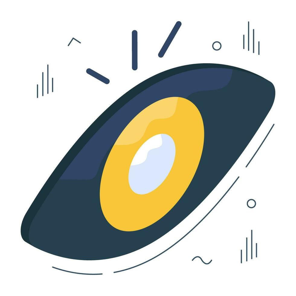 A premium download icon of monitoring vector