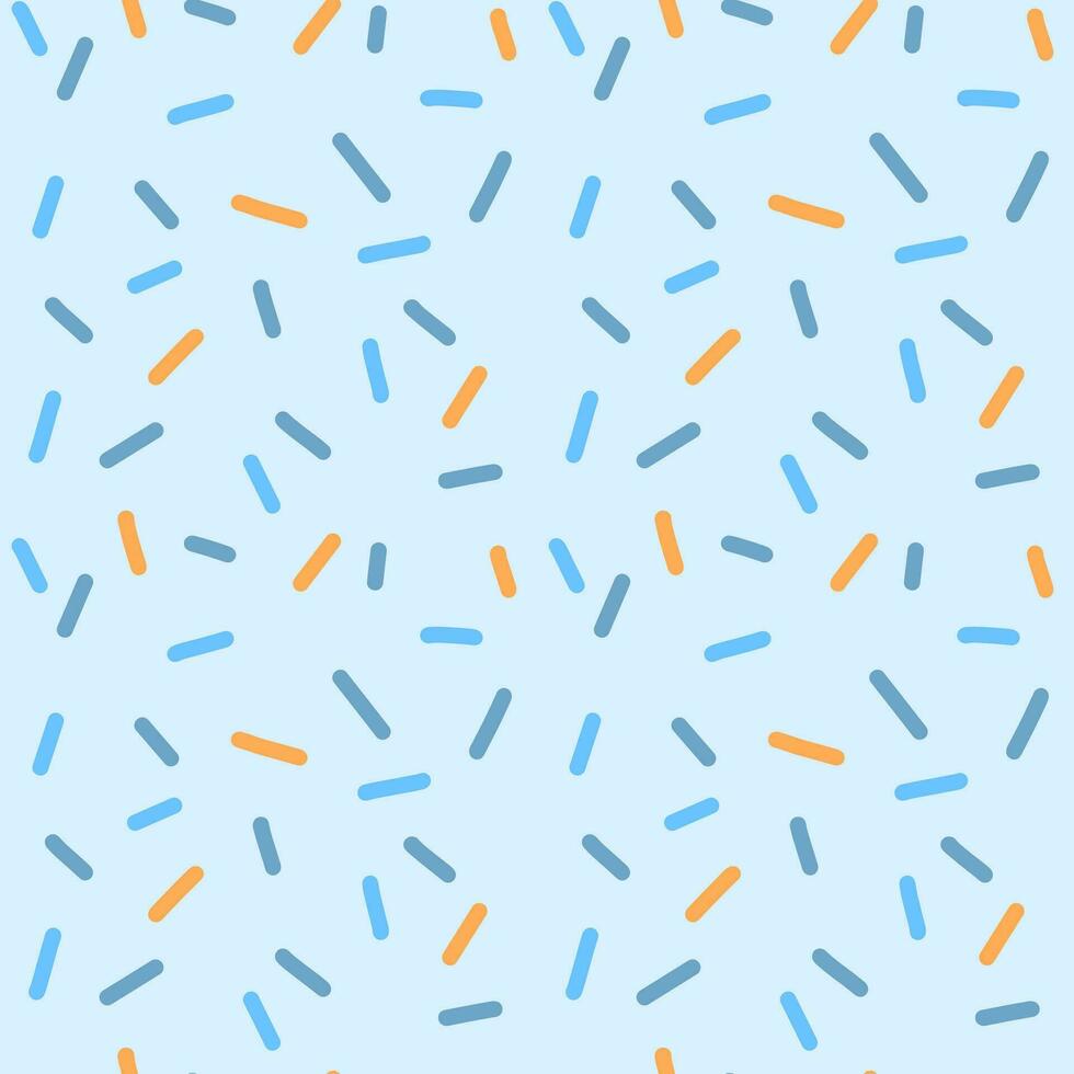 Sprinkle seamless pattern. Pattern for textiles, wrapping paper, wallpapers, backgrounds vector