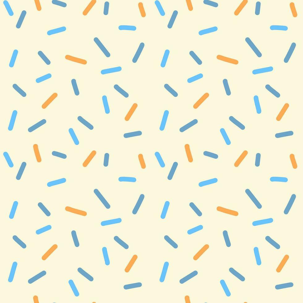 Sprinkle seamless pattern. Pattern for textiles, wrapping paper, wallpapers, backgrounds vector