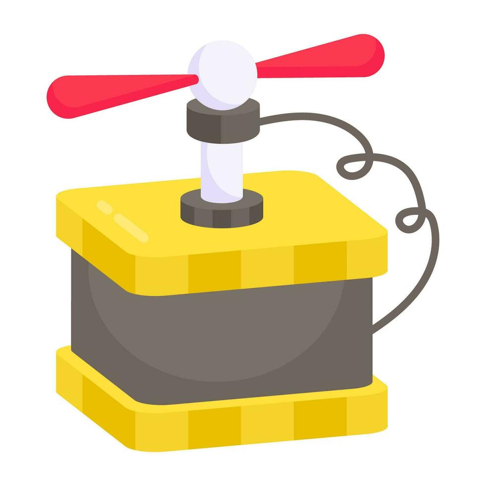 Modern design icon of detonator tool vector