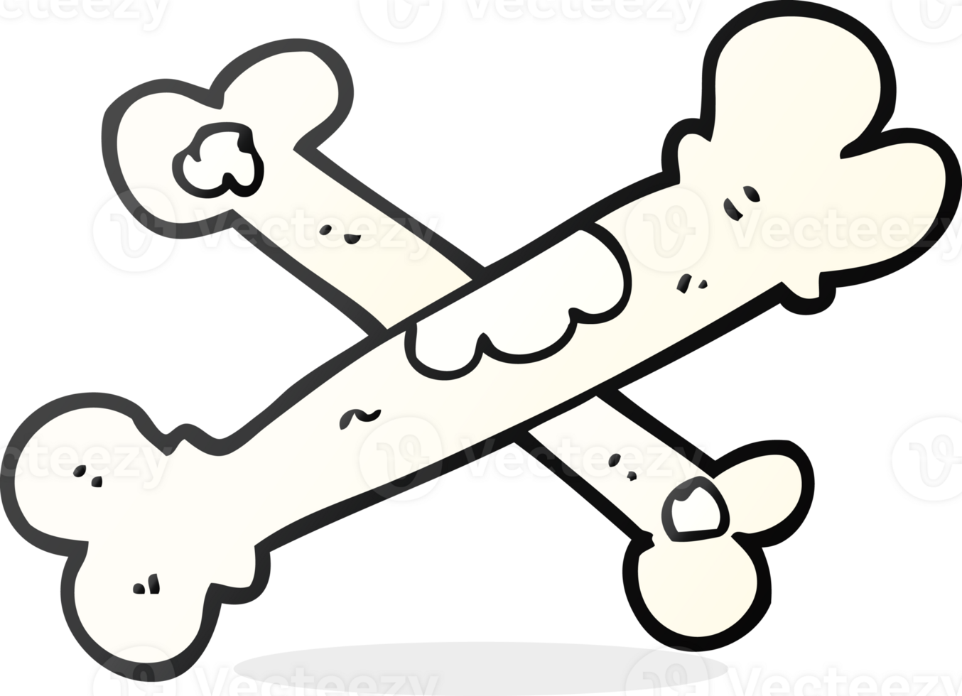 cartoon old bones png