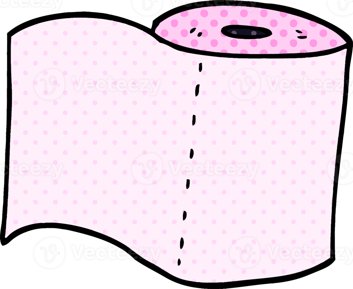 cartoon doodle toilet roll 36353184 PNG