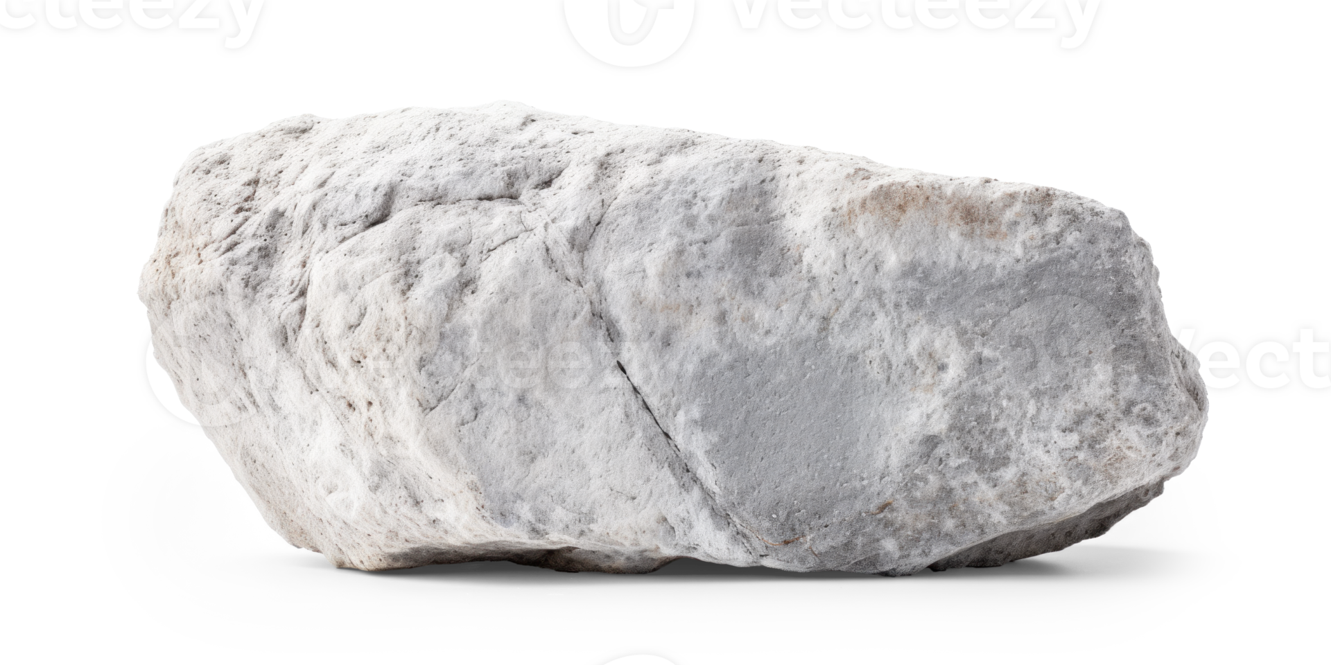 AI generated white heavy rock, png file of isolated cutout object on ...
