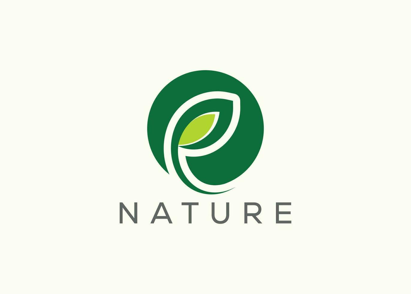 verde hoja logo diseño vector modelo. naturaleza crecimiento hoja vector logo.
