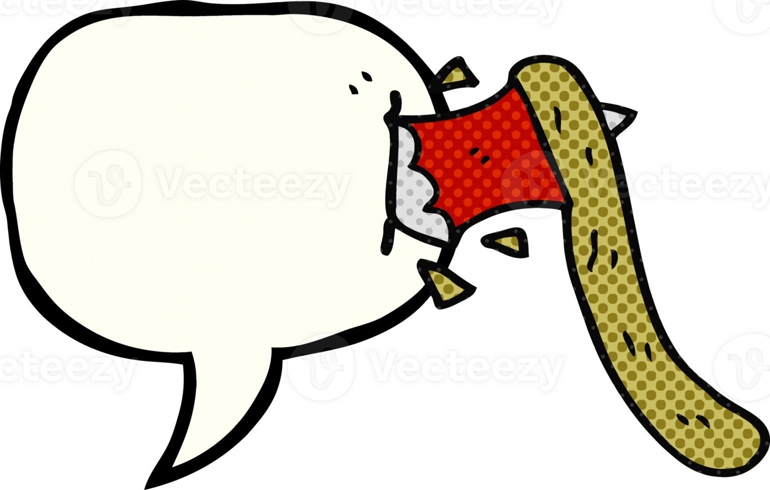 comic book speech bubble cartoon axe png