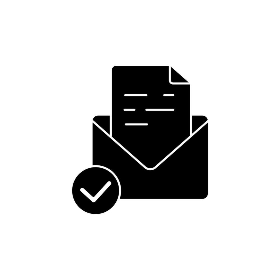 confirmation concept line icon. Simple element illustration. confirmation concept outline symbol design. vector