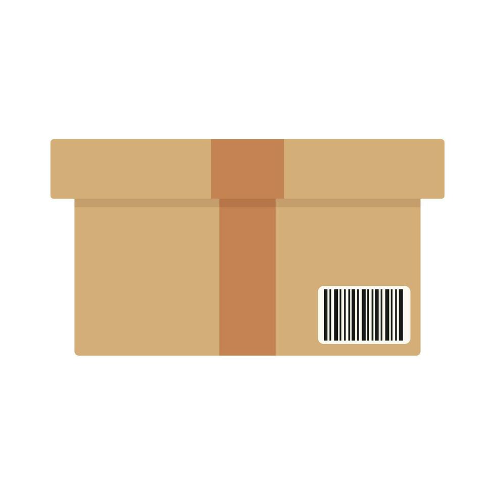 delivery box illustration vector