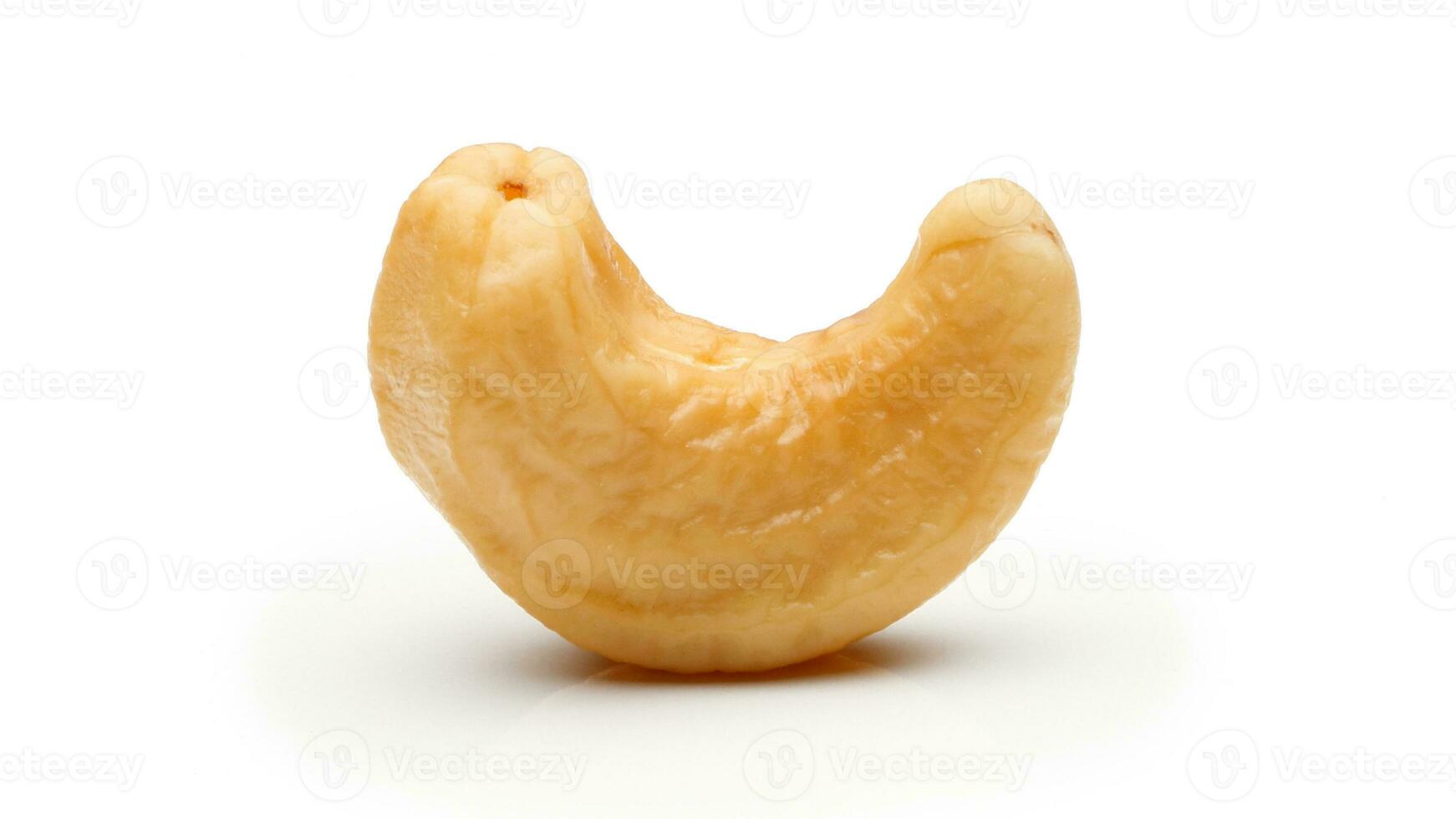 Delicious Cashew Nuts Isolated. Healthy, Organic Snack with Nutty, Concept for Design photo