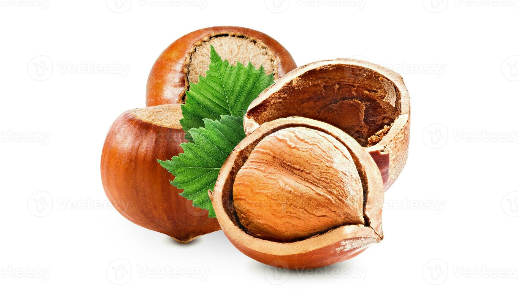 Organic Brown Hazelnuts. Delicious Healthy Nuts, Concept for Design. Gourmet Ingredients for Culinary Creations, Autumn Harvest Snack photo