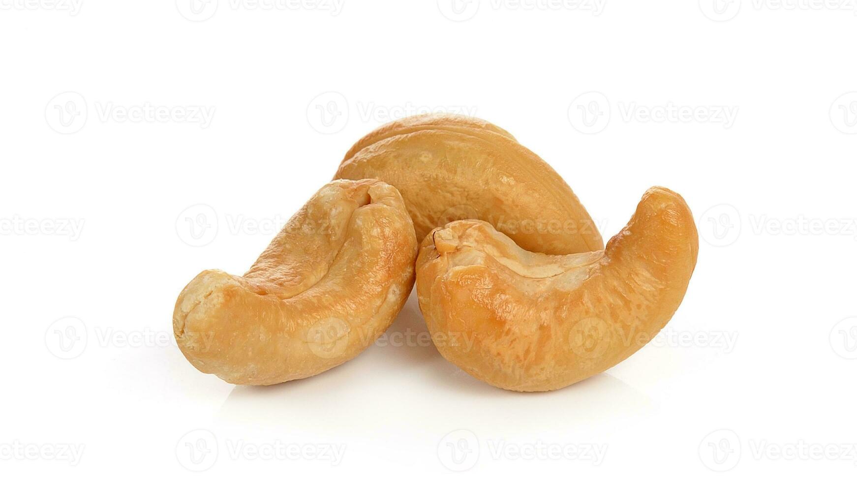 Delicious Cashew Nuts Isolated. Healthy, Organic Snack with Nutty, Concept for Design photo