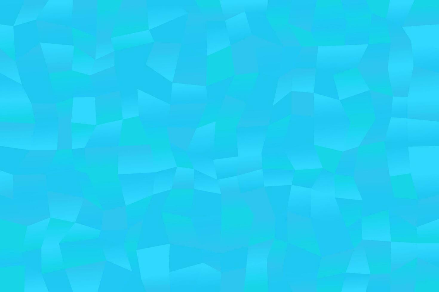 Light blue gradient random polygon web page background - abstract geometric chaotic vector graphic from rectangle