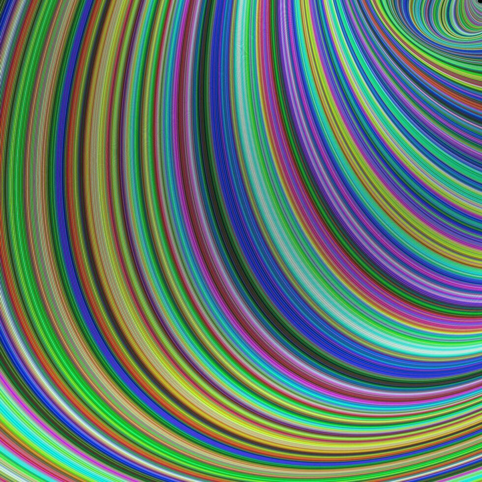Colorful striped curves - abstract design background vector