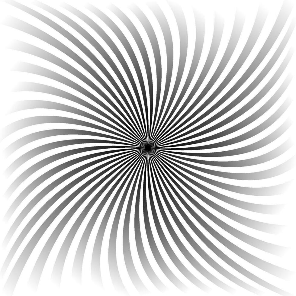 Grey gradient spiral ray vector background design