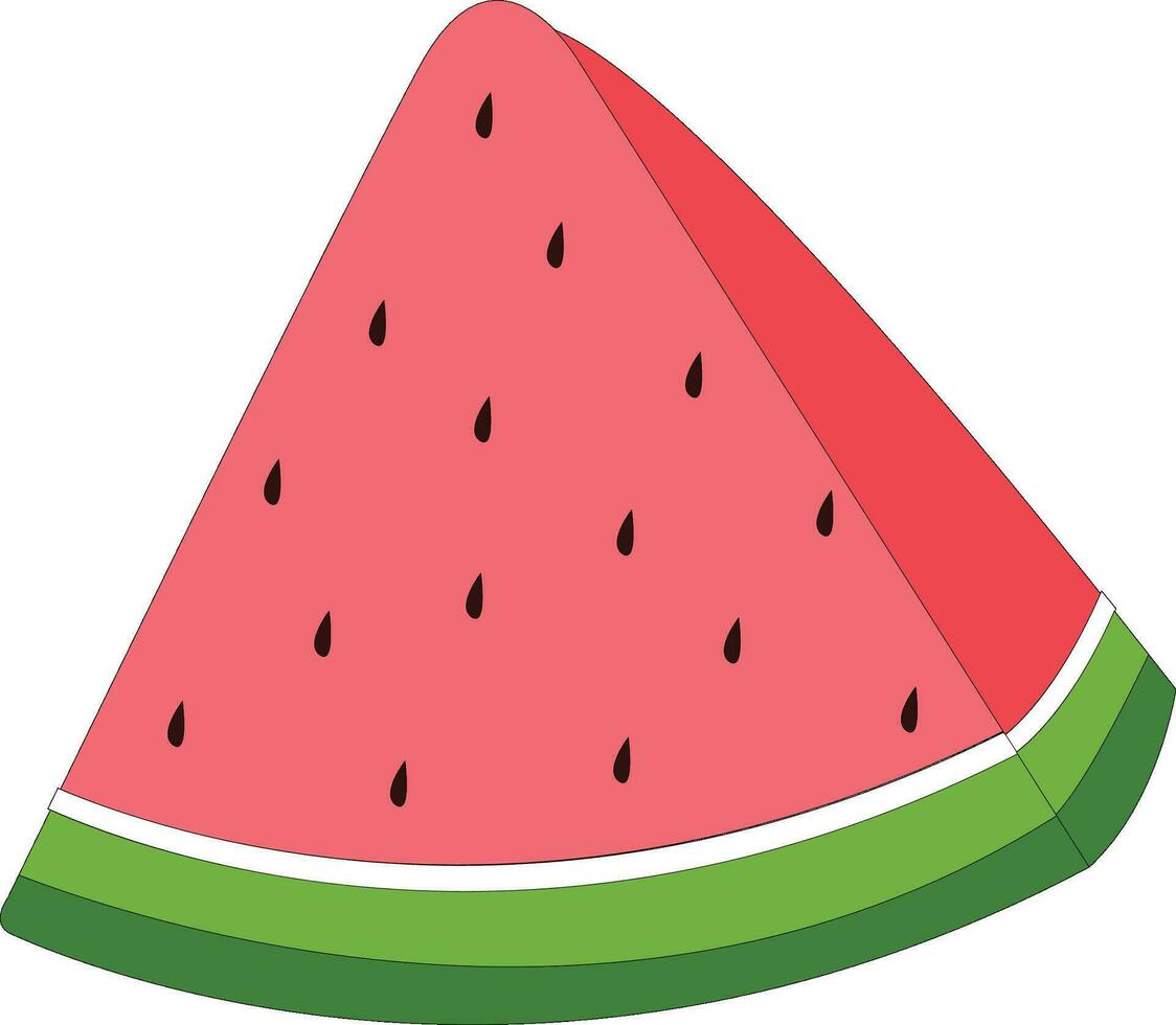 watermelon peace logo vector