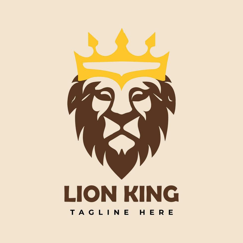 Modern Minimalist King Logo vector