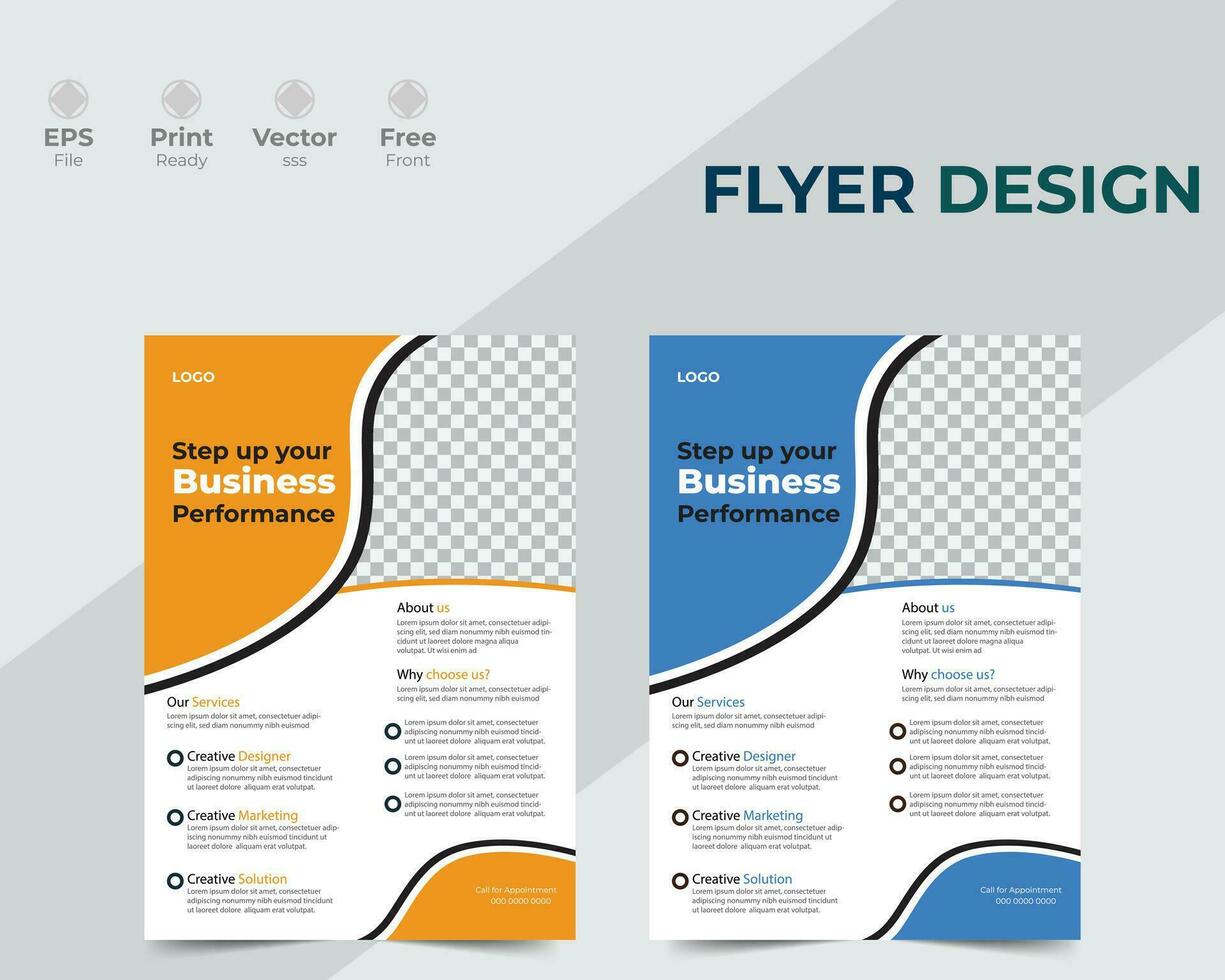 Flyer design,cover modern layout,Business Flyer, Corporate Flyer ,Brochure design, cover modern layout,flyer in A4. vector